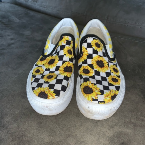 sunflower platform vans
